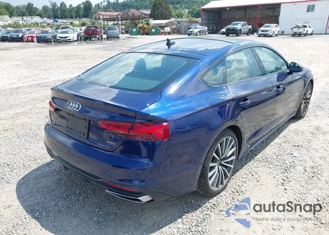 2022 Audi A5 Sportback Prestige 40 Tfsi Quattro S Tronic from USA, damaged, VIN WAUBBCF52NA038450